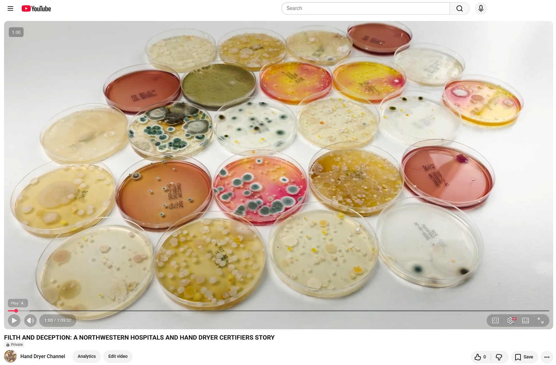 Documentary: Filth and Deception — A Northwestern Hospitals and Hand Dryer Certifiers Story